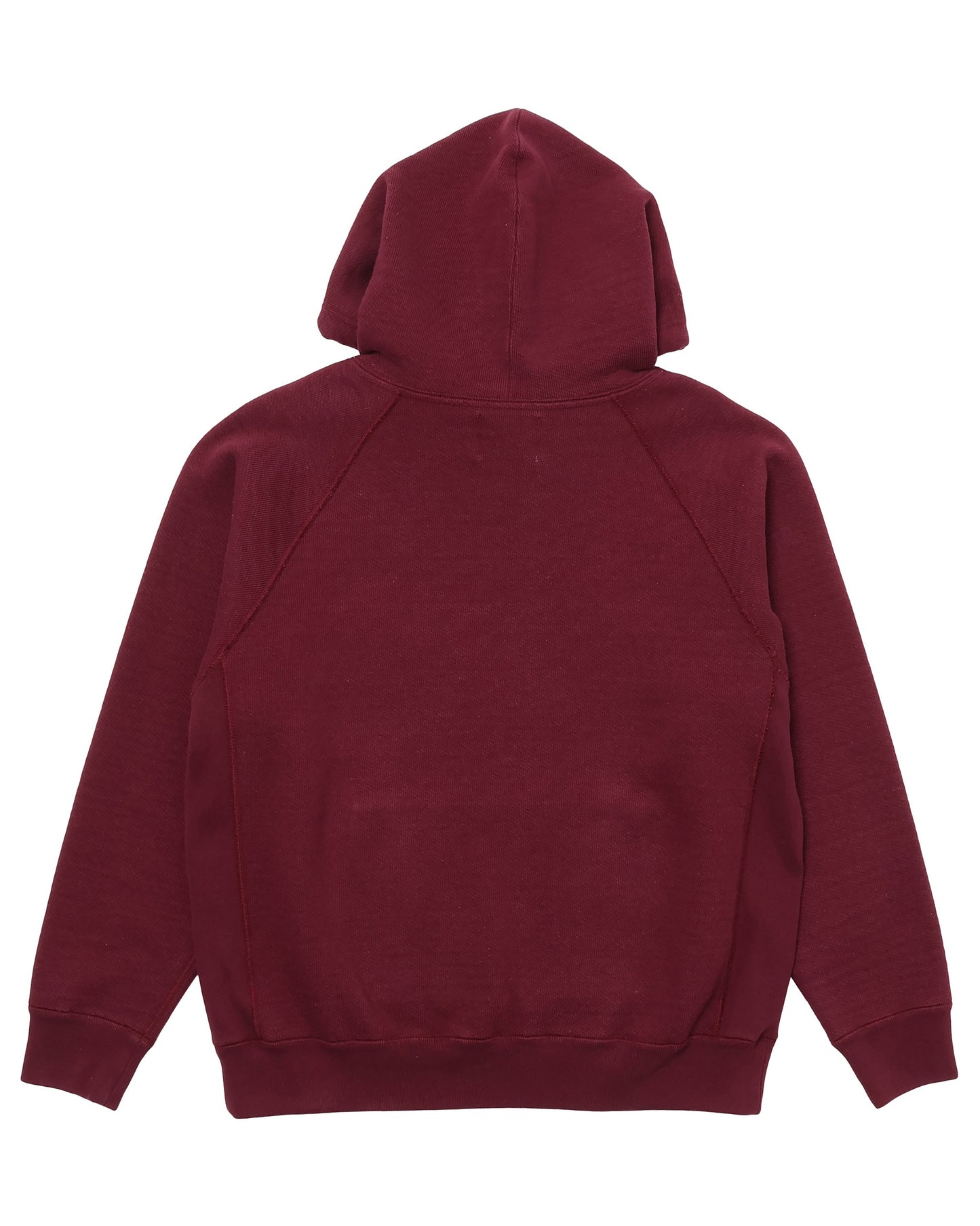 Pullover Hoodie - Double Heavyweight French Terry - Burgundy
