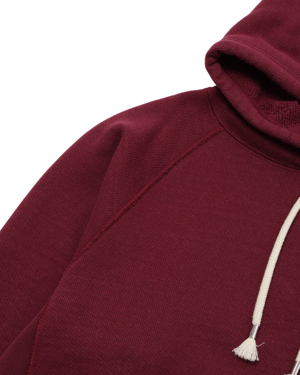 Pullover Hoodie - Double Heavyweight French Terry - Burgundy