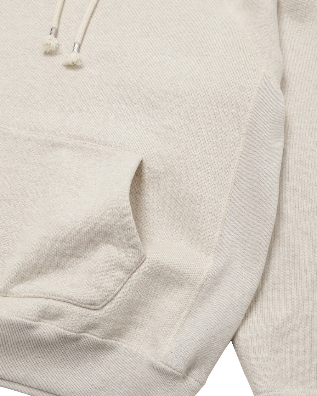 Pullover Hoodie - Double Heavyweight French Terry - Oatmeal
