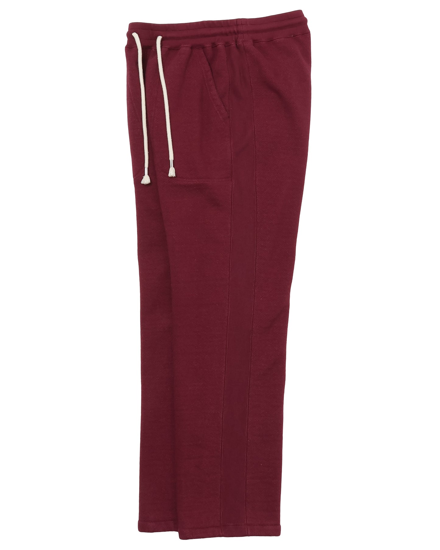 Sweatpants - Double Heavyweight French Terry - Burgundy