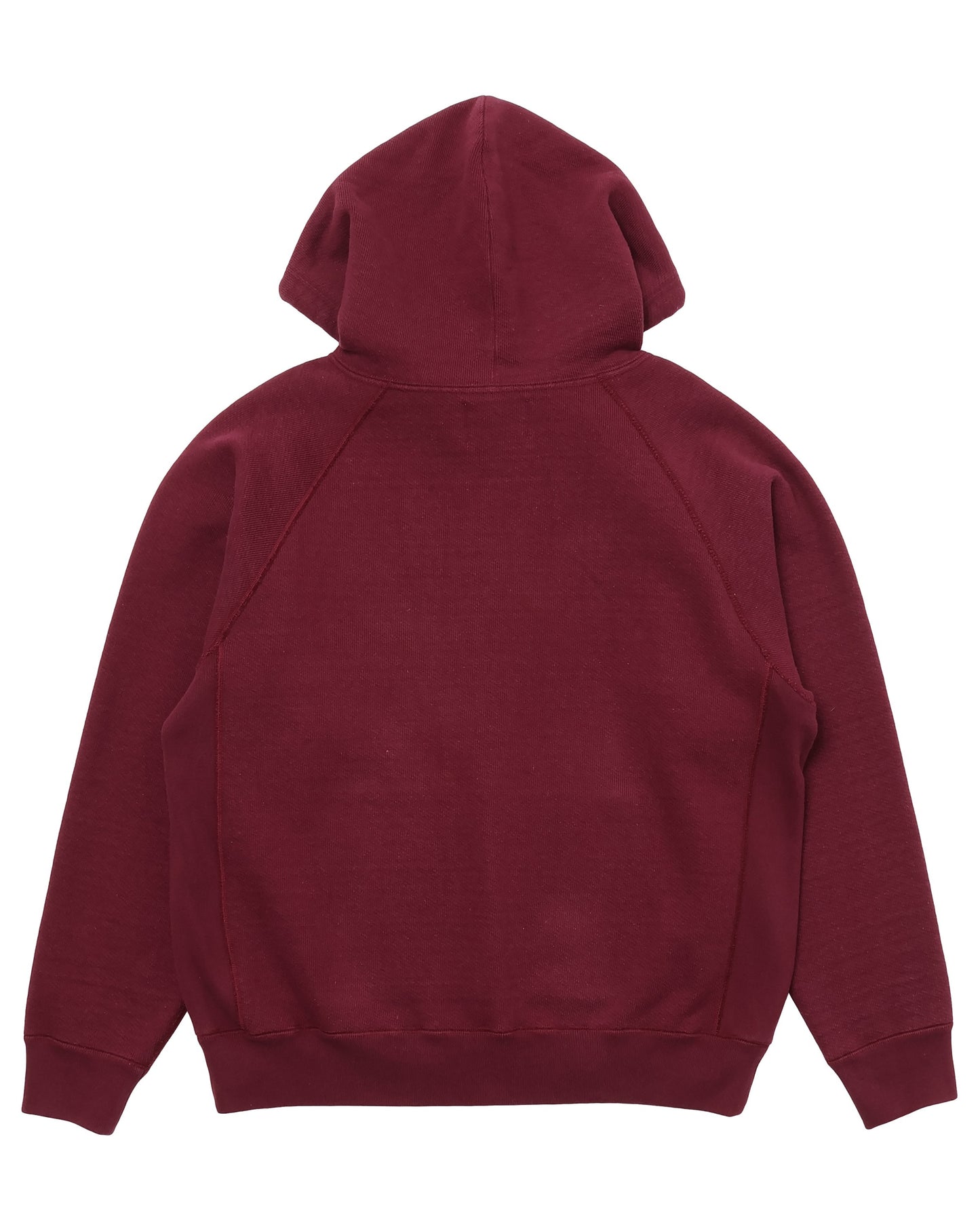 Zip Hoodie - Double Heavyweight French Terry - Burgundy