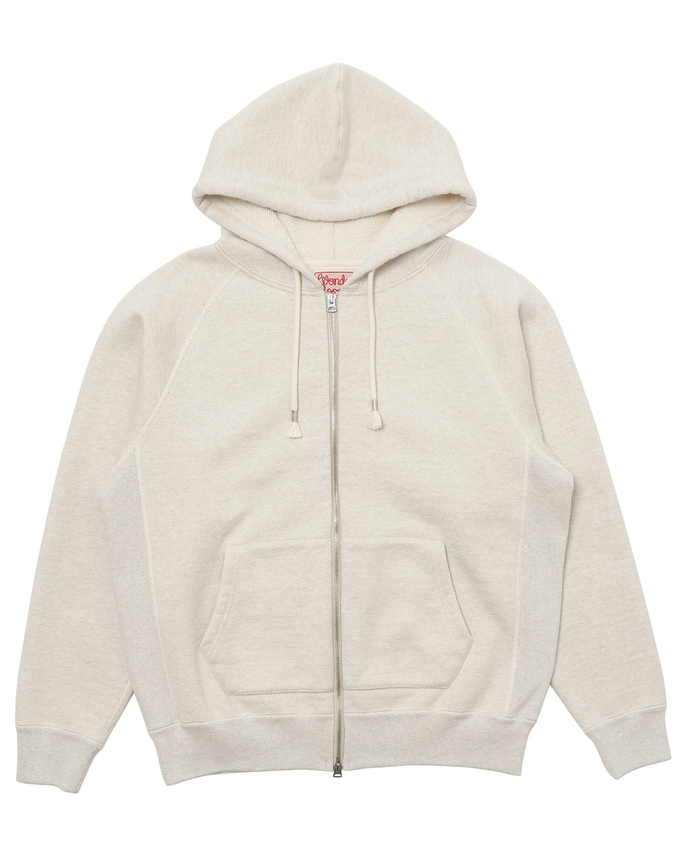 Zip Hoodie - Double Heavyweight French Terry - Oatmeal