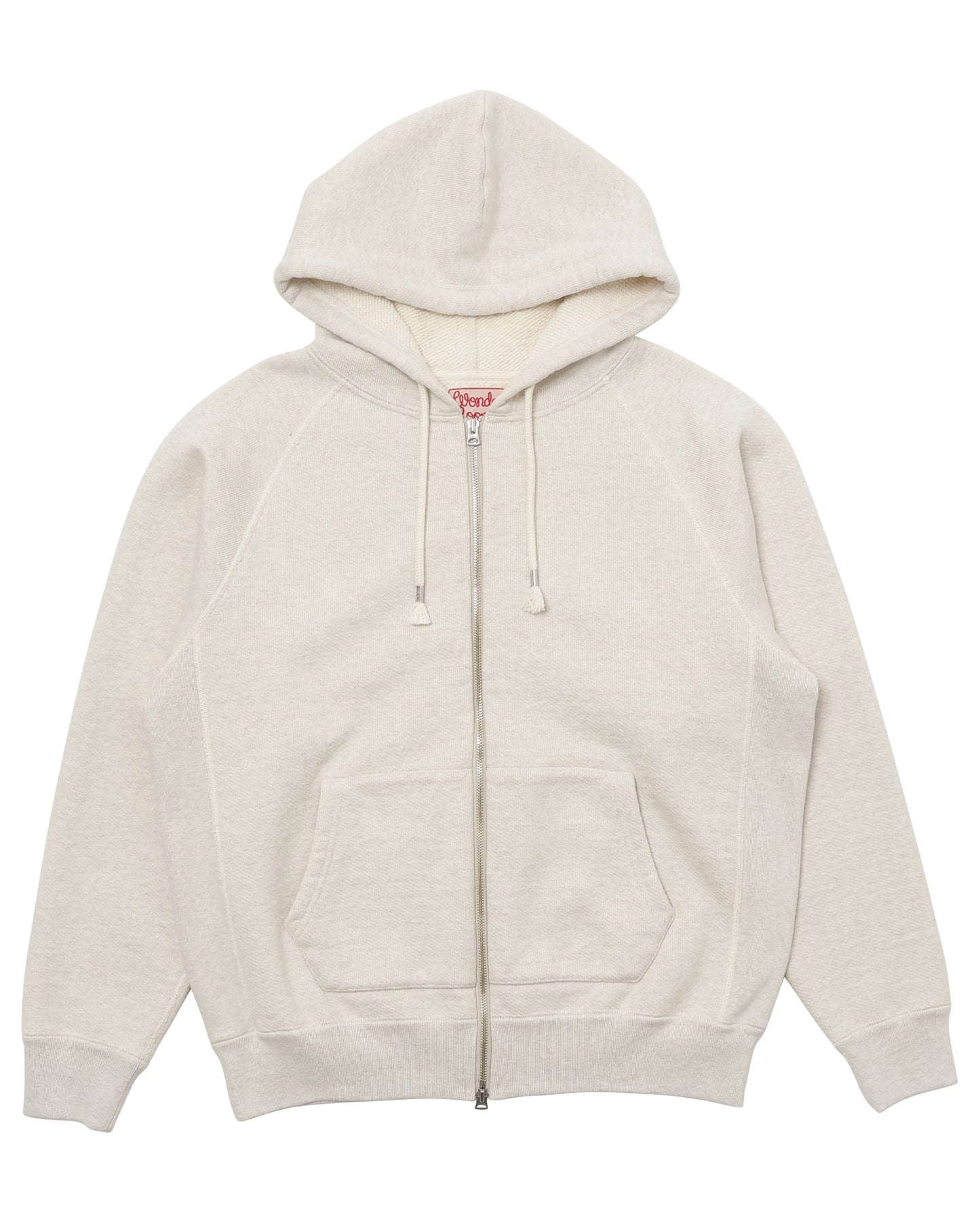 Zip Hoodie - Double Heavyweight French Terry - Oatmeal