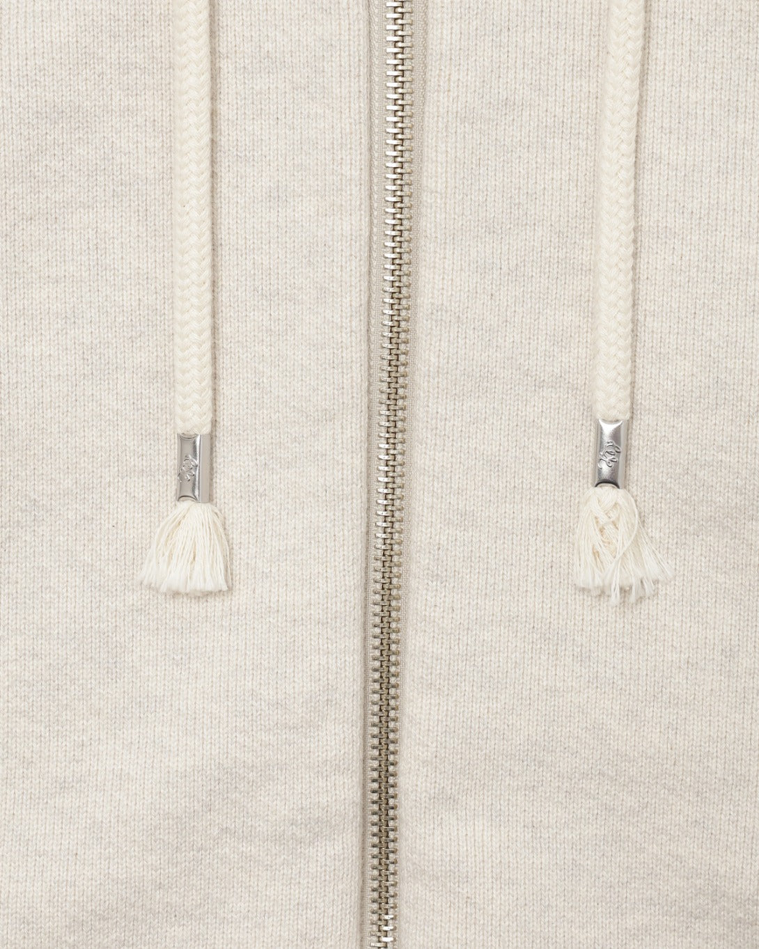 Zip Hoodie - Double Heavyweight French Terry - Oatmeal