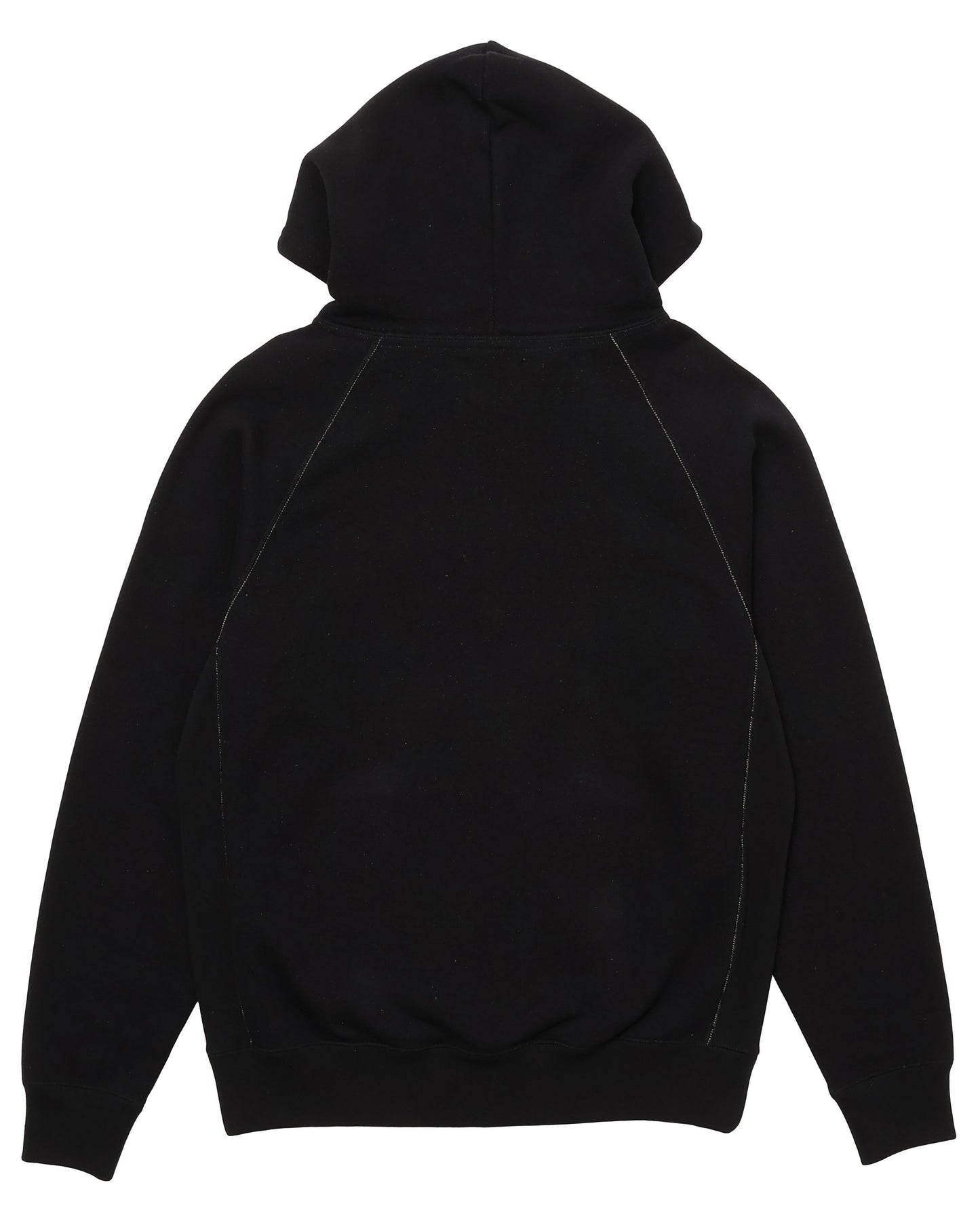 Zip Hoodie - Fleeced Foxfibre® - Black