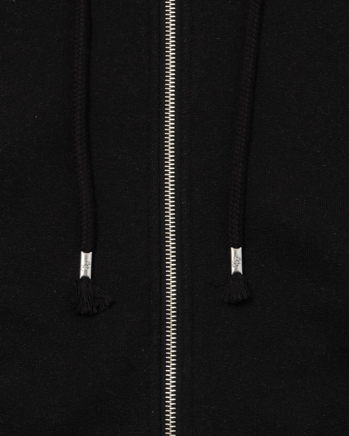 Zip Hoodie - Fleeced Foxfibre® - Black
