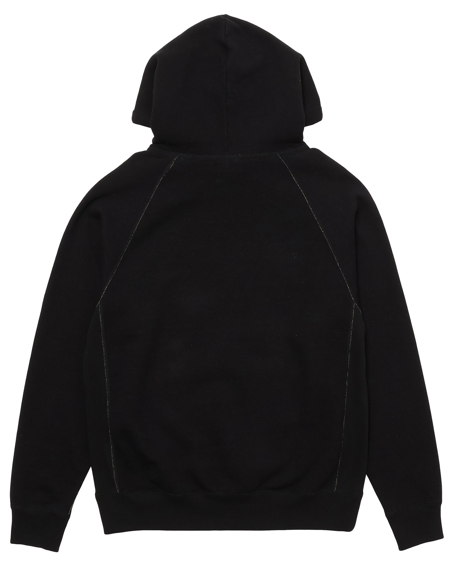 Pullover Hoodie - Fleeced Foxfibre® - Black