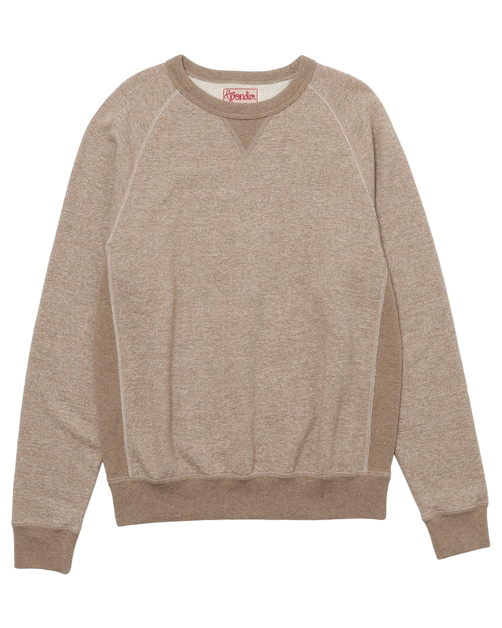Crewneck - Foxfibre® Yak Blend French Terry - Ash