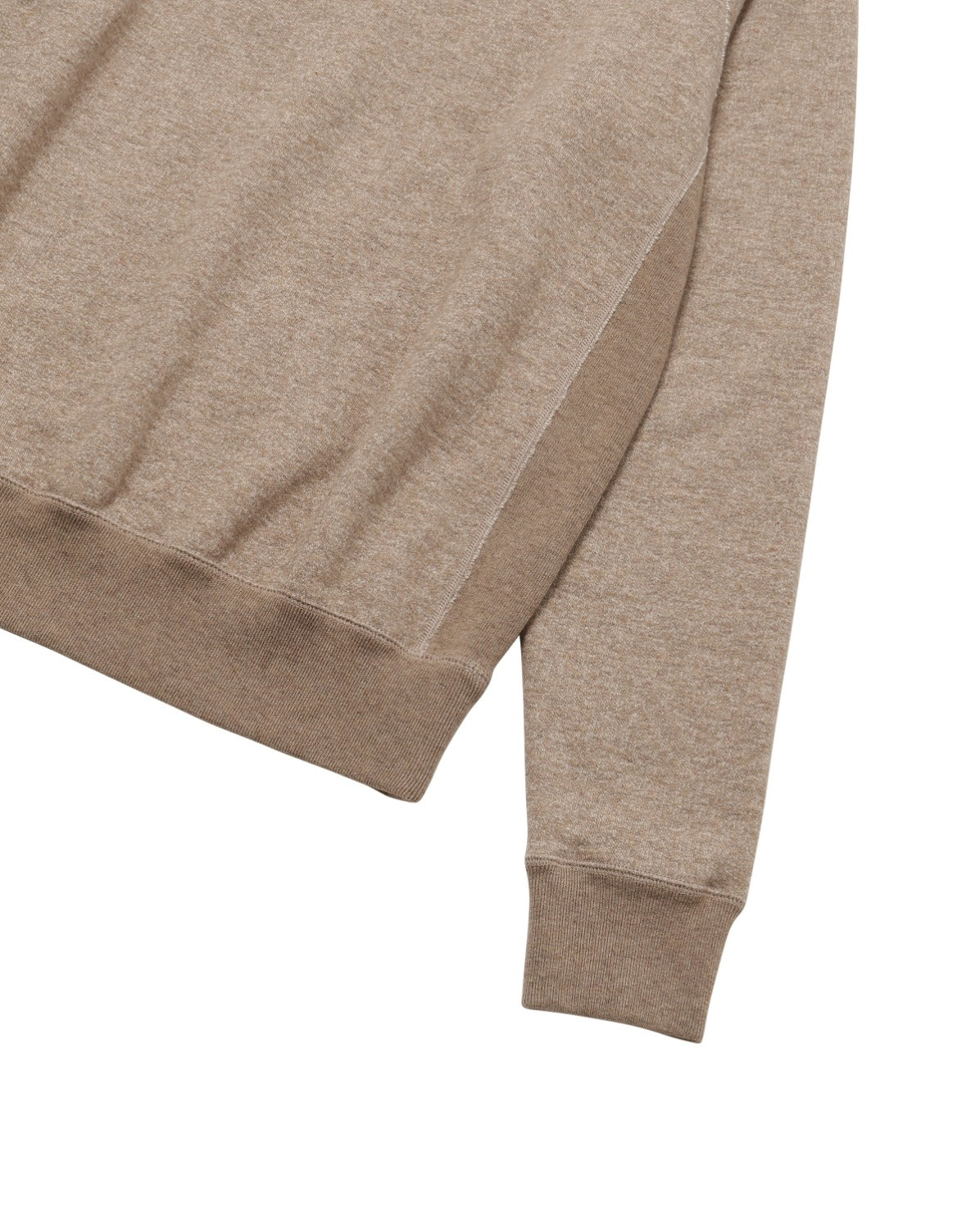 Crewneck - Foxfibre® Yak Blend French Terry - Ash