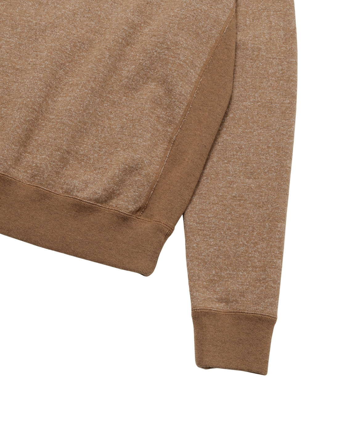 Crewneck - Foxfibre® Yak Blend French Terry - Tobacco