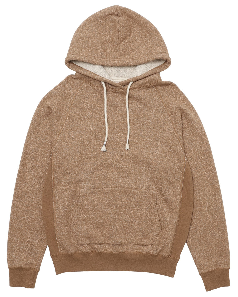 Pullover Hoodie - Foxfibre® Yak Blend French Terry - Tobacco