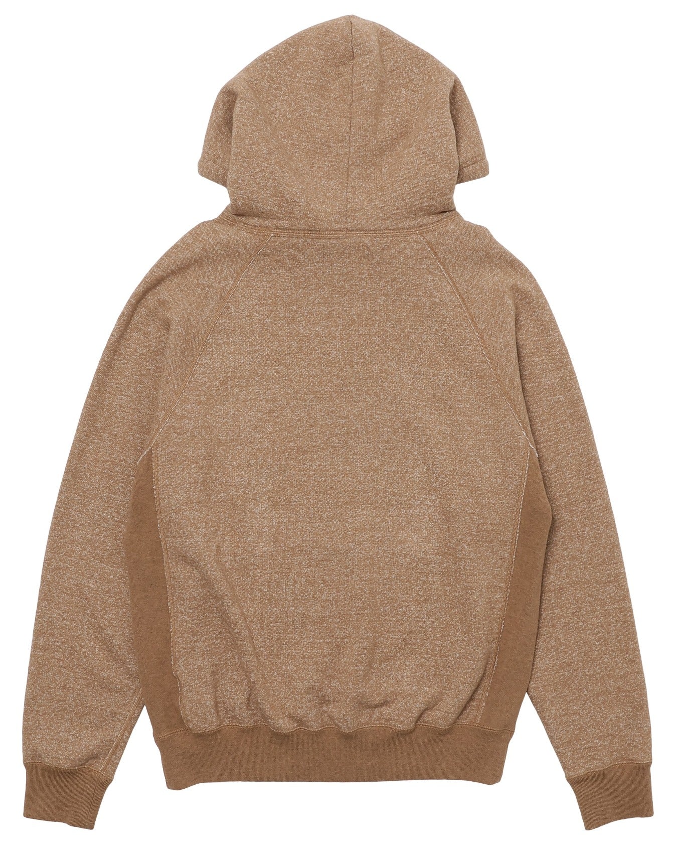 Pullover Hoodie - Foxfibre® Yak Blend French Terry - Tobacco