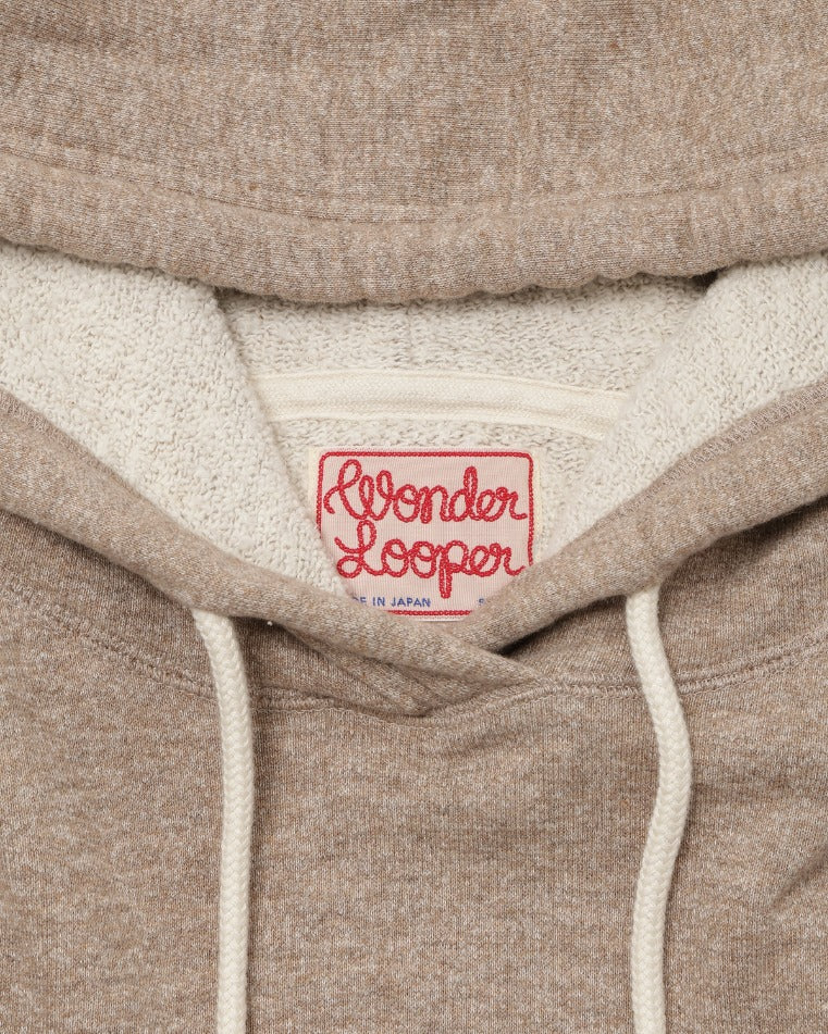 Pullover Hoodie - Foxfibre® Yak Blend French Terry - Ash