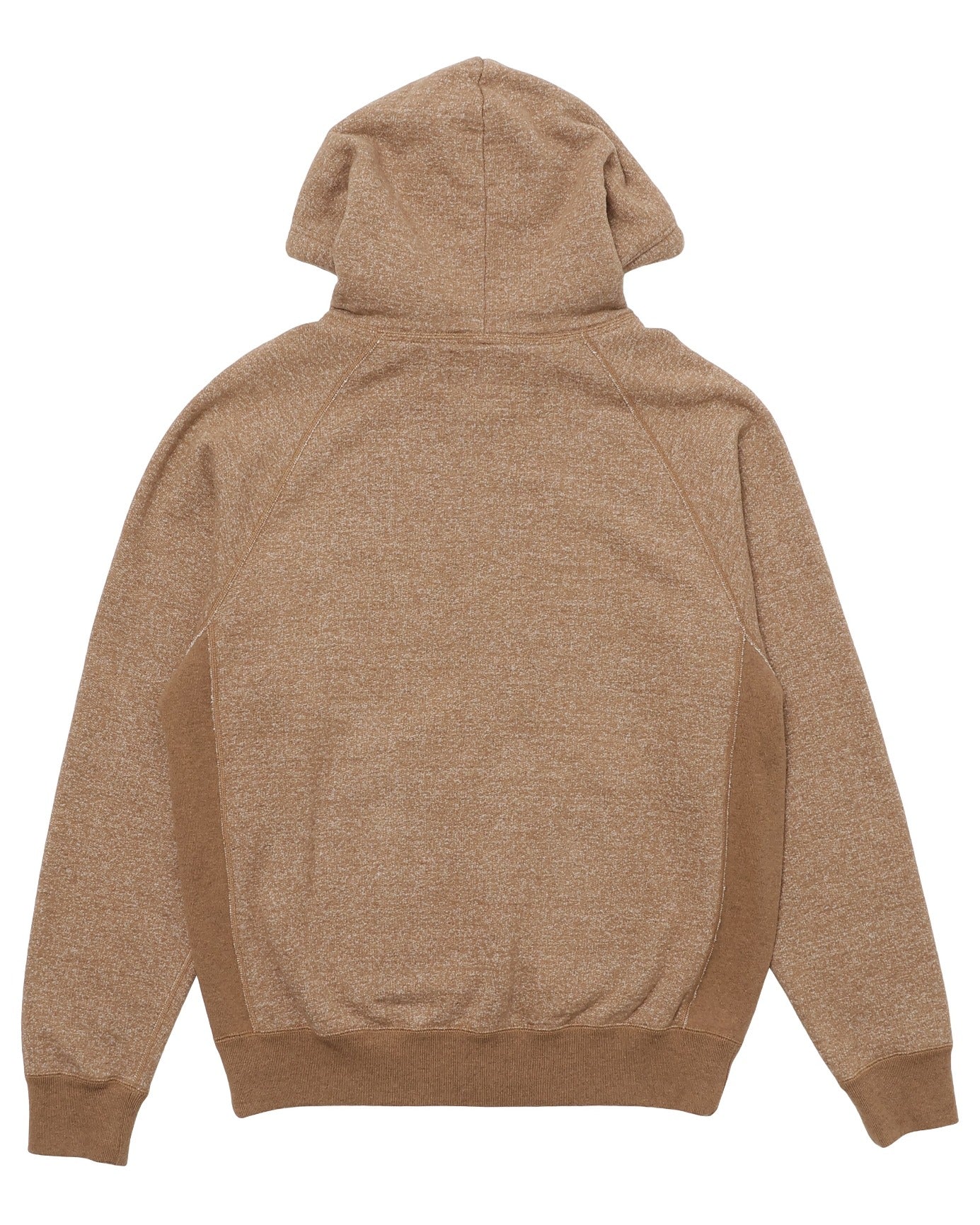Zip Hoodie - Foxfibre® Yak Blend French Terry - Tobacco