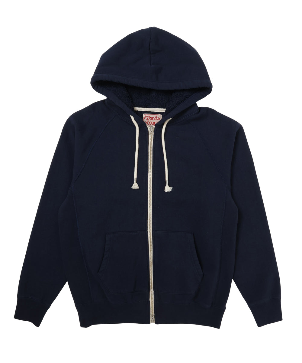 Zip Hoodie - Super Looper French Terry - Navy