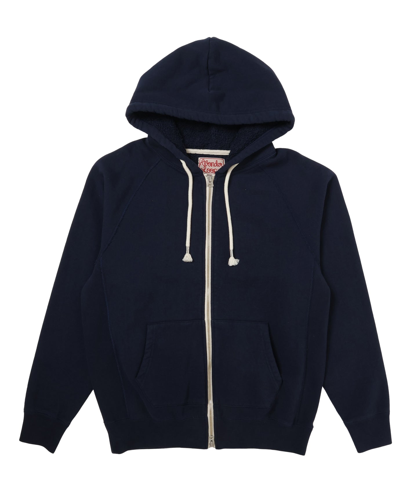 Zip Hoodie - Super Looper French Terry - Navy