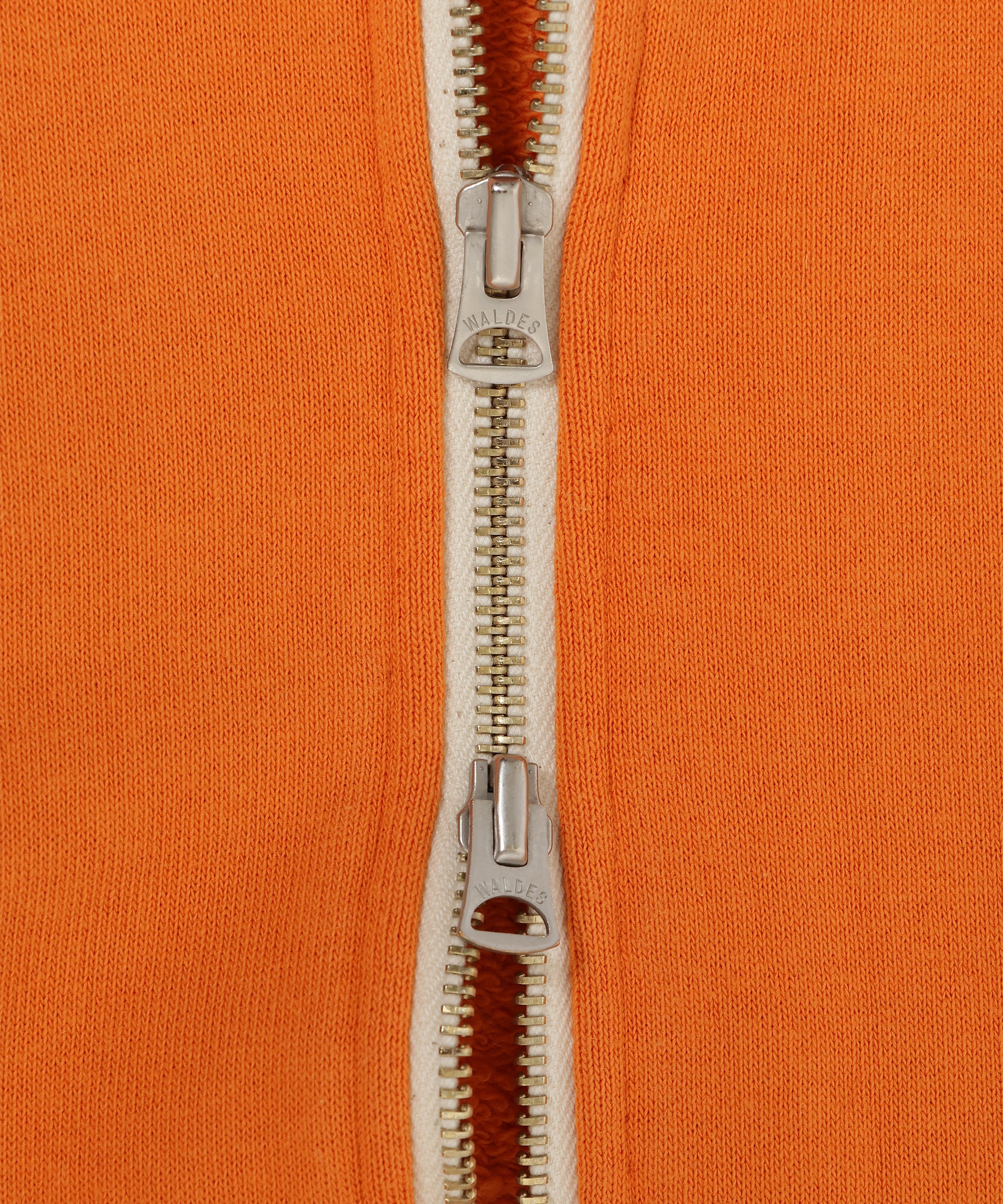 Zip Hoodie - Super Looper French Terry - Orange – Wonder Looper
