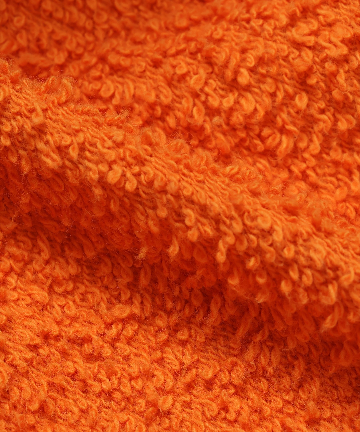 Zip Hoodie - Super Looper French Terry - Orange