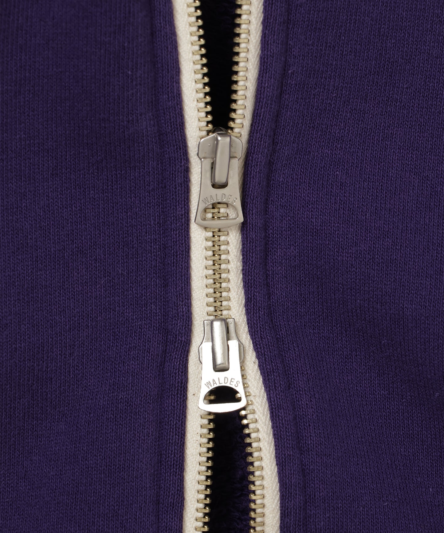 Zip Hoodie - Super Looper French Terry - Purple