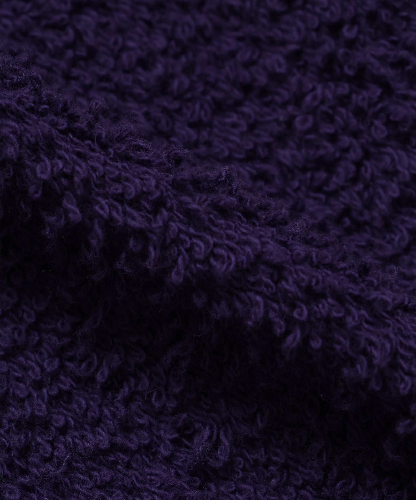 Zip Hoodie - Super Looper French Terry - Purple