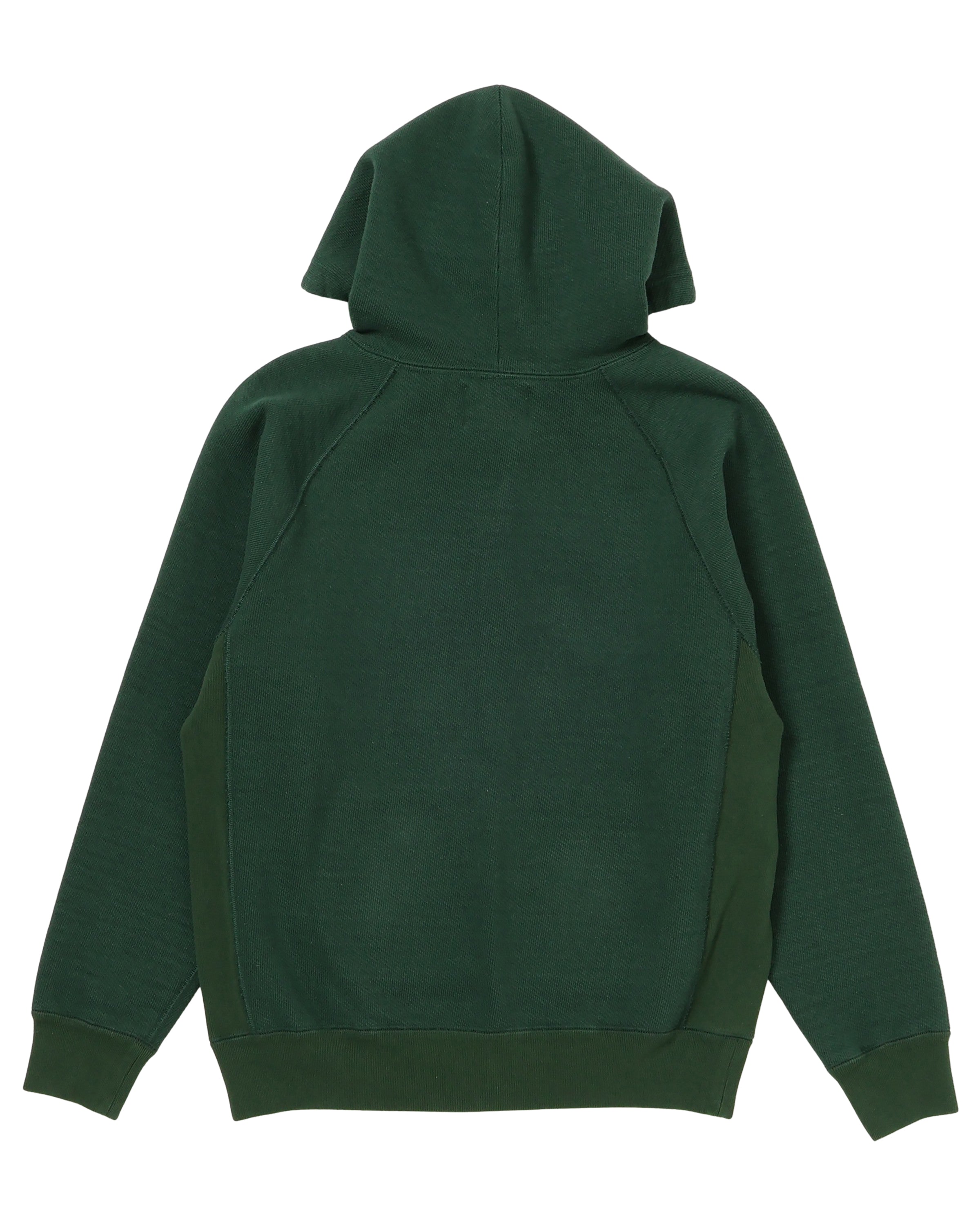 トゥルースリーパー Zip Hoodie - Double Heavyweight French Terry - Racing Green