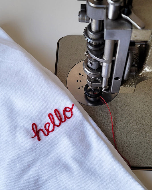 Chainstitch Embroidery Customization